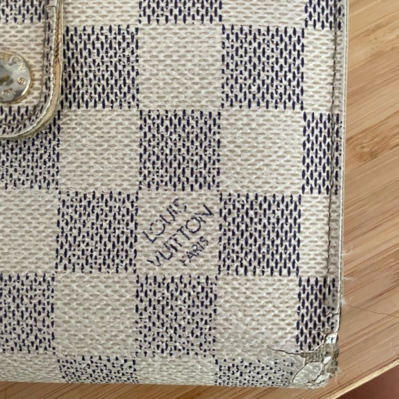 Louis Vuitton Damier Azur French Purse Wallet - Picture 16 of 16